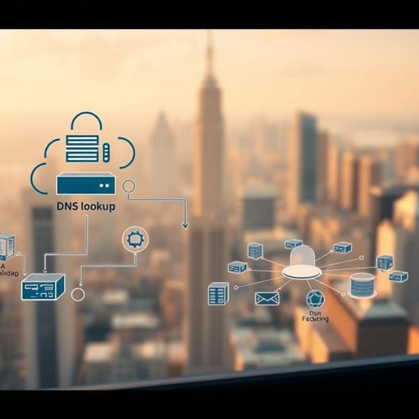 how does dns work in computer network