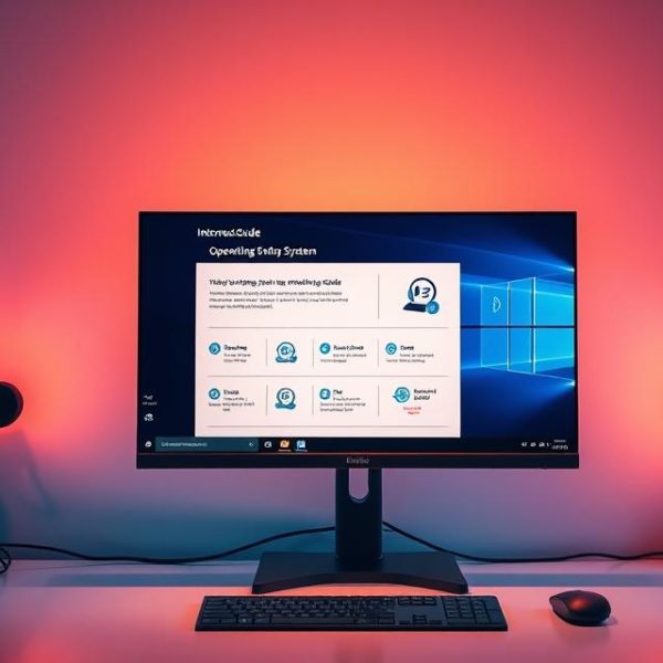 How do you change the operating system on a computer?