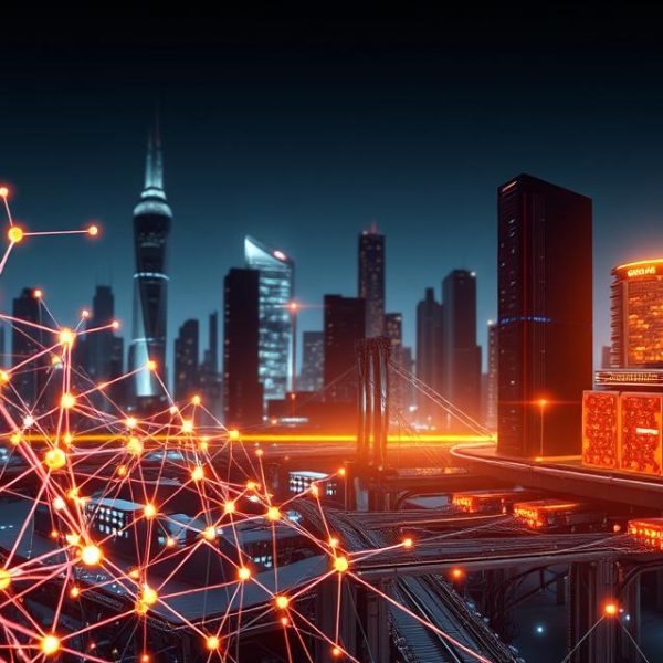 How is a neural network like a computer network?