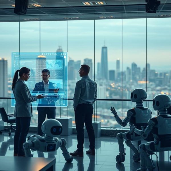 What does AI mean in business?