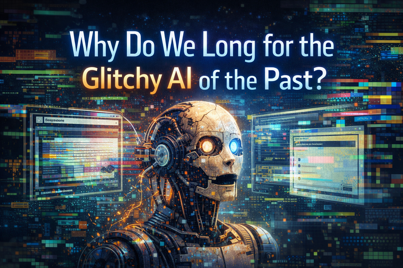 Why Do We Long for the Glitchy AI of the Past?